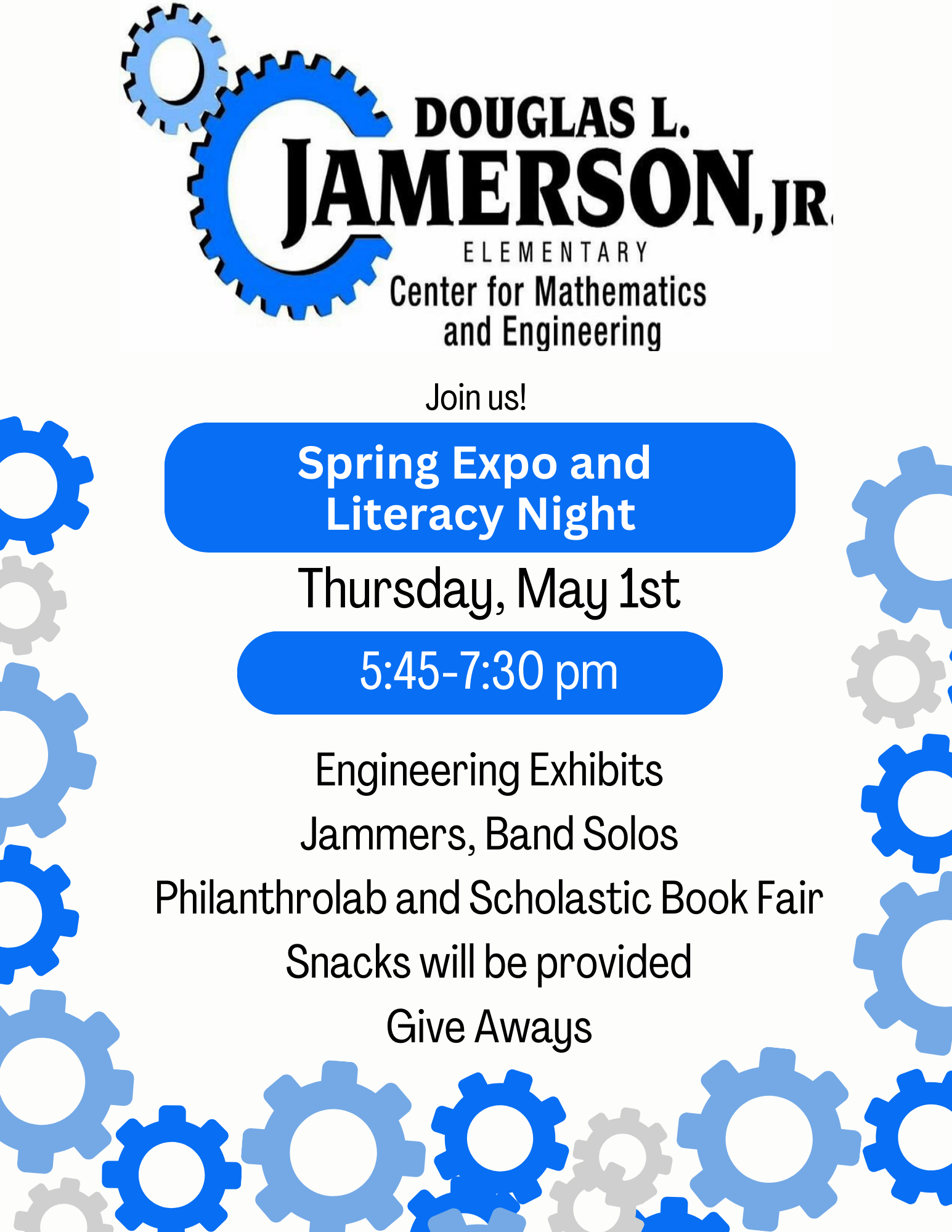 Join us for our Spring Engineering Day & Expo on Thursday, May 1st!